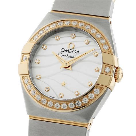 women's omega constellation price|ladies omega constellation diamond bezel.